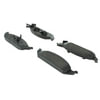 Centric 106.06500 Disc Brake Pad Set Posi Quiet Extended Wear Brake Pads with Shims and Hardware