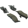 Centric 106.07300 Disc Brake Pad Set Posi Quiet Extended Wear Brake Pads with Shims and Hardware