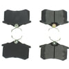 300.03400 by CENTRIC - Centric Premium Semi-Metallic Brake Pads with Shims