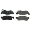 Centric 300.03440 Disc Brake Pad Set Centric Premium Semi-Metallic Brake Pads with Shims