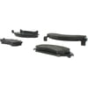 Centric 300.03750 Disc Brake Pad Set Centric Premium Semi-Metallic Brake Pads with Shims and Hardware