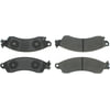 Centric 300.04120 Disc Brake Pad Set Centric Premium Semi-Metallic Brake Pads with Shims and Hardware