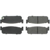Centric 300.04810 Disc Brake Pad Set Centric Premium Semi-Metallic Brake Pads with Shims and Hardware