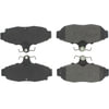 Centric 300.05450 Disc Brake Pad Set Centric Premium Semi-Metallic Brake Pads with Shims and Hardware