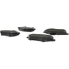 Centric 300.06000 Disc Brake Pad Set Centric Premium Semi-Metallic Brake Pads with Shims and Hardware