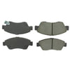 Centric 300.06210 Disc Brake Pad Set Centric Premium Semi-Metallic Brake Pads with Shims and Hardware