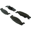 Centric 300.06320 Disc Brake Pad Set Centric Premium Semi-Metallic Brake Pads with Shims and Hardware