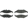 Centric 300.06330 Disc Brake Pad Set Centric Premium Semi-Metallic Brake Pads with Shims and Hardware