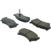 Centric 300.06680 Disc Brake Pad Set Centric Premium Semi-Metallic Brake Pads with Shims and Hardware
