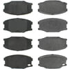 Centric 300.07340 Disc Brake Pad Set Centric Premium Semi-Metallic Brake Pads with Shims