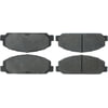 Centric 300.08270 Disc Brake Pad Set Centric Premium Semi-Metallic Brake Pads with Shims and Hardware