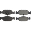 Centric 300.06881 Disc Brake Pad Set Centric Premium Semi-Metallic Brake Pads with Shims and Hardware
