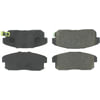 Centric 300.09000 Disc Brake Pad Set Centric Premium Semi-Metallic Brake Pads with Shims and Hardware
