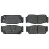 300.09540 by CENTRIC - Centric Premium Semi-Metallic Brake Pads with Shims and Hardware