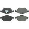 300.09720 by CENTRIC - Centric Premium Semi-Metallic Brake Pads with Shims and Hardware