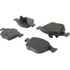 Centric 300.09700 Disc Brake Pad Set Centric Premium Semi-Metallic Brake Pads with Shims and Hardware