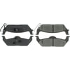 Centric 300.10120 Disc Brake Pad Set Centric Premium Semi-Metallic Brake Pads with Shims and Hardware