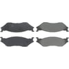 Centric 300.10660 Disc Brake Pad Set Centric Premium Semi-Metallic Brake Pads with Shims and Hardware