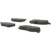 Centric 300.10980 Disc Brake Pad Set Centric Premium Semi-Metallic Brake Pads with Shims and Hardware