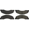 Centric 300.13280 Disc Brake Pad Set Centric Premium Semi-Metallic Brake Pads with Shims and Hardware