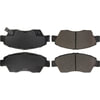 Centric 301.06210 Disc Brake Pad Set Centric Premium Ceramic Brake Pads with Shims and Hardware