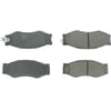 Centric 301.02660 Disc Brake Pad Set Centric Premium Ceramic Brake Pads with Shims and Hardware