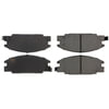 Centric 301.03630 Disc Brake Pad Set Centric Premium Ceramic Brake Pads with Shims and Hardware