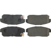 Centric 301.09000 Disc Brake Pad Set Centric Premium Ceramic Brake Pads with Shims and Hardware