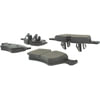 Centric 300.11230 Disc Brake Pad Set Centric Premium Semi-Metallic Brake Pads with Shims and Hardware