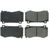 Centric 300.11490 Disc Brake Pad Set Centric Premium Semi-Metallic Brake Pads with Shims and Hardware