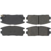 300.12750 by CENTRIC - Premium Semi-Metallic Brake Pads with Shims and Hardware