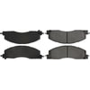 Centric 300.13990 Disc Brake Pad Set Centric Premium Semi-Metallic Brake Pads with Shims and Hardware
