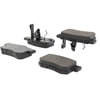 Centric 301.10860 Disc Brake Pad Set Centric Premium Ceramic Brake Pads with Shims and Hardware