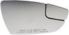 57080 by DORMAN - Plastic Backed Mirror Glass
