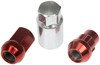 Dorman 713-475E Wheel Lug Nut Red Acorn Wheel Nut Lock Set