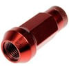 Dorman 713-485E Wheel Lug Nut Red Open End Knurled Wheel Nuts