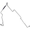 Dorman 624-226 Automatic Transmission Oil Cooler Hose Assembly Transmission Oil Cooler Line
