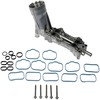 Dorman 926-876 Engine Oil Filter Adapter Upgraded Aluminum Engine Oil Filter Housing