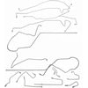 919-235 by DORMAN - Stainless Steel Brake Line Kit