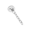 Fleet Engineers 025-10600 Door Safety Guard Safety Chain & Keeper Set, Zinc Plated