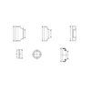 Meritor KIT 6168 Drive Shaft End Yoke Deflector Drive Shaft End Yoke Deflector - with Dust Seal