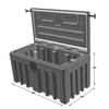 Minimizer t36chbmin Semi-Truck Tool Box TLBX-ASSY,36,CHST,PE,BLK