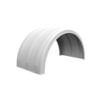 Minimizer pm2481w Fender One Piece Single Axle Fender White