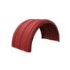 Minimizer pm2481r Fender One Piece Single Axle Fender Red