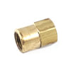 Velvac 6642 Flare Fitting Inverted Flare Fitting, Female Connector, 1/4" Tube, 1/8" Pipe, 7/16"-24 Straight Thread, Brass