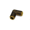 Velvac 17931 Air Brake Fitting Push-Lock Air Brake Fitting, Union Elbow, Brass, 3/8"