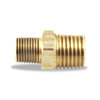 Velvac 18029 Pipe Fitting Pipe Fitting, Reducer Hex Nipple, Plated Steel, 3/4" x 1/2"