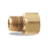 Velvac 18034 Pipe Fitting Pipe Fitting, Adapter, Brass, 1/8" x 1/8"