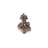 Velvac 34019 Trailer Brake Control Valve Dash Control Valve, PP-8 Style, 1/8" NPT Supply, Delivery (2) and Exhaust Ports