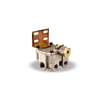 Velvac 34027 Air Brake Relay Valve Relay Valve, R-14 Style, (2) 3/4" NPT Supply Ports, (2 )Horizontal 1/2" NPT Delivery Ports